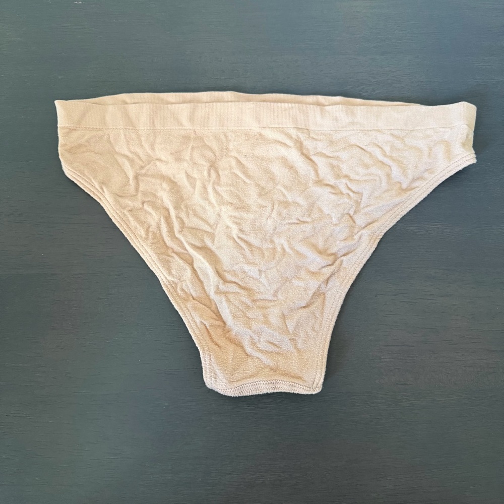 Victoria's Secret Nude Cheekini Bikini Style Panty Bundle of 2 Size S - Picture 3 of 7